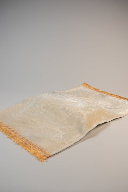 Ergonomic Prayer Mat - Beige
