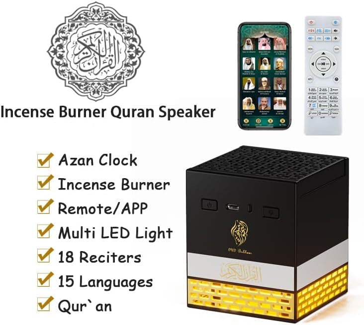 Quran Reciter & Bukhoor Burner