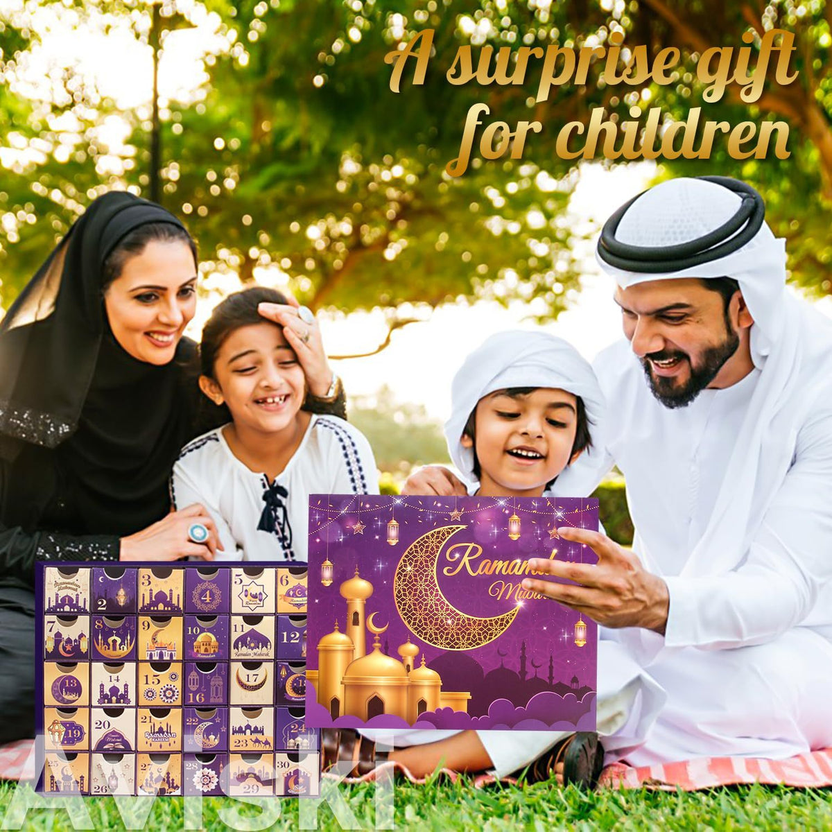 Ramadan Advent Calendar - Purple
