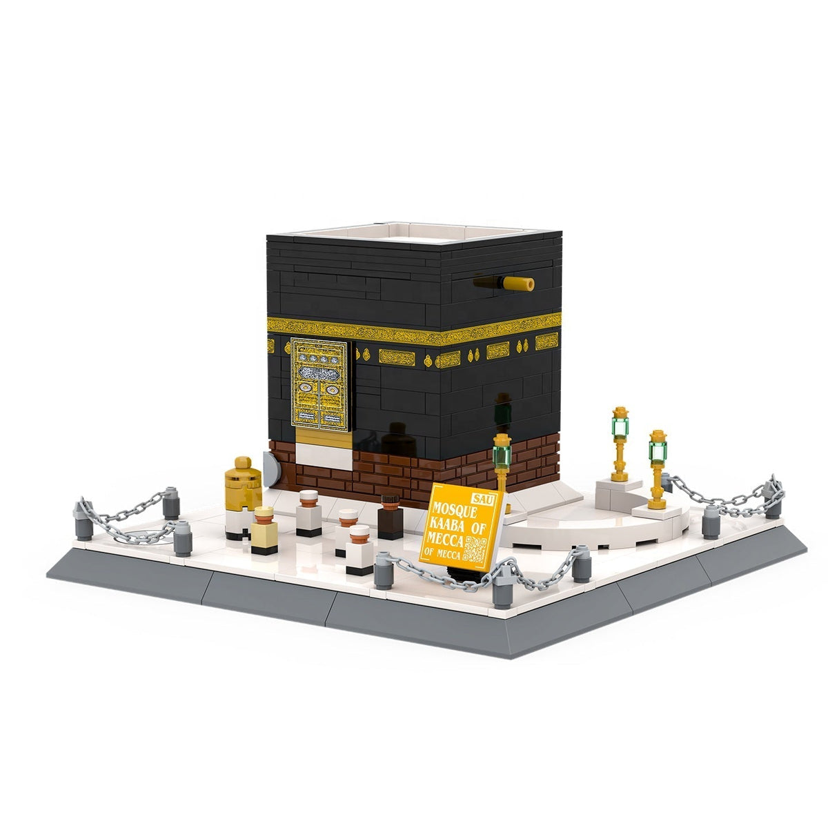 Mosque Kaaba Building Blocks Set