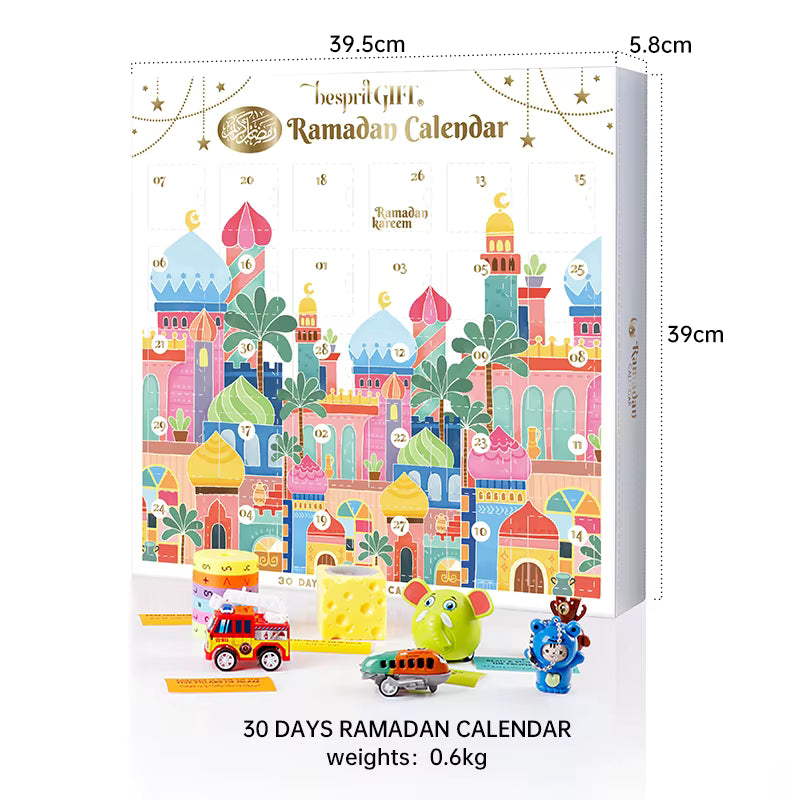 Ramadan Advent Calendar Kids Toys - White