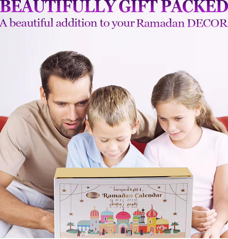 Ramadan Advent Calendar Kids Toys - White
