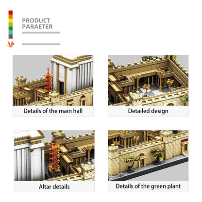 Temple of Jerusalem Building Blocks Set