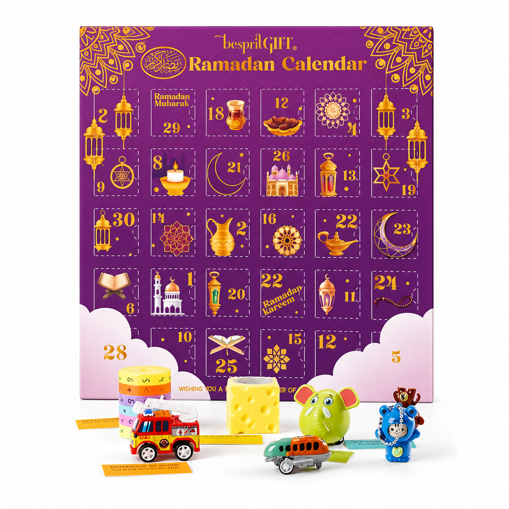 Ramadan Advent Calendar Kids Toys - Purple