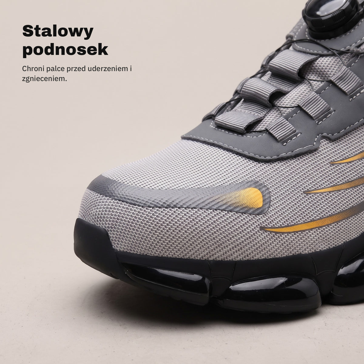 Stalowy podnosek — SZYCHTA PRO AIR Szary