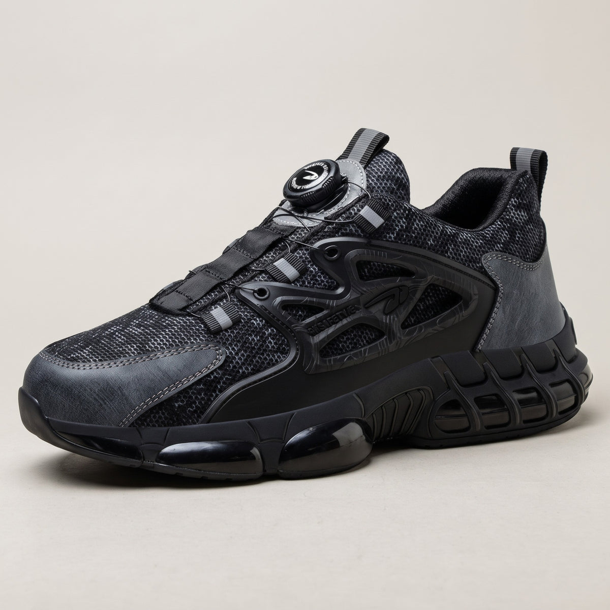 SZYCHTA PRO ONE — buty robocze sneaker z pokrętłem, widok 3/4